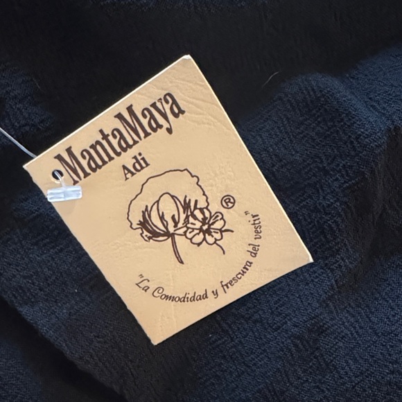 Black Cotton Women's Top - Picture 4 of 6